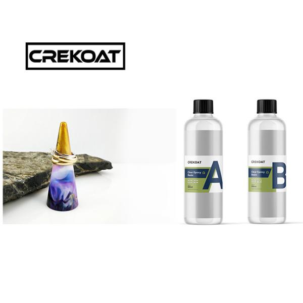 Cheap Clarity UV Stable Clear Epoxy Resin Odorless No VOC For Casting Table for sale
