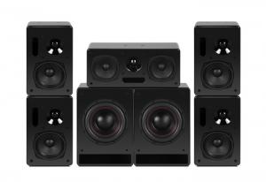 Best double 6.5&quot; center channel 5.1 good price home theater ktv speaker system KC26 wholesale