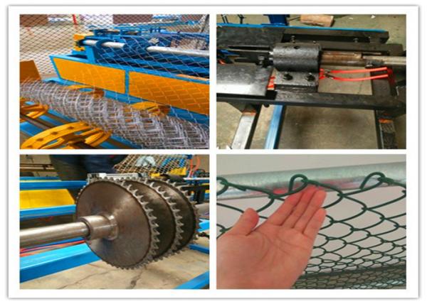 Cheap 3M Width Chain Link Machine / Chain Wire Machine Serve Motor Large Capacity for sale