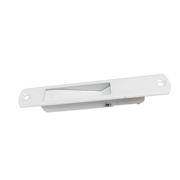 Cheap UPVC Aluminium Sliding Window Lock White powder coating painting surface for sale