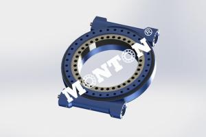 China Dual Axis Electric Gear Reducer Worm Gear Slew Drive For Solar Tracker System on sale