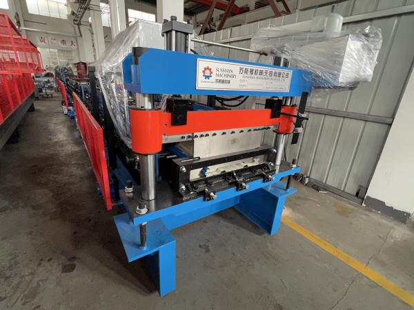 0.8-1.0mm Galvanized Steel Sectional Garage Door Roll Forming Machine Door Panel