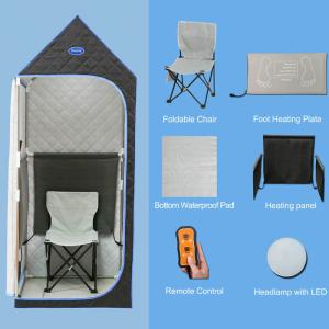 China Fabric Portable Infrared Sauna Tent , Foldable Sauna Tent on sale