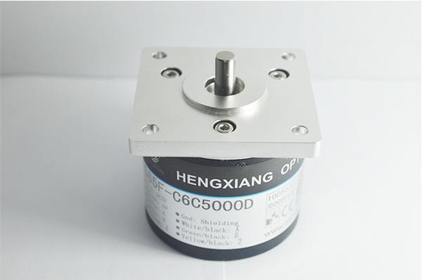 Small Flange Encoder 5000 Ppr , Motorized Encoder S65F Outer Diameter 65mm