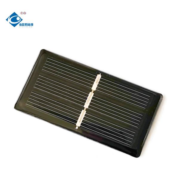 Cheap 0.36W Customized Epoxy Mini Solar Panel ZW-62325 Portable Epoxy Pet Mini Solar Panel 1.5V for sale