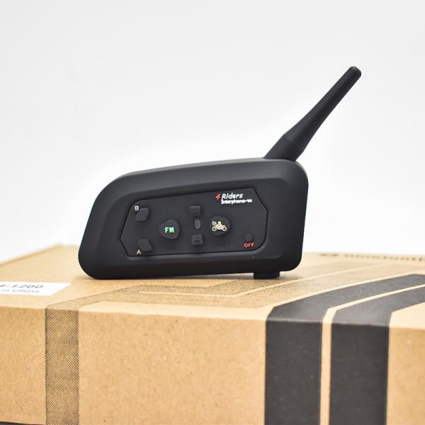 Cheap Multi - Functional Motorcycle Bluetooth Intercom V4 1200m Scene Application for sale