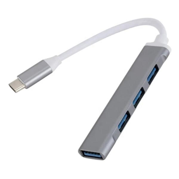 Cheap Aluminum 4 Port USB C Type-C to USB 3.0 2.0 Data Hub for High Speed Data Transfer for sale