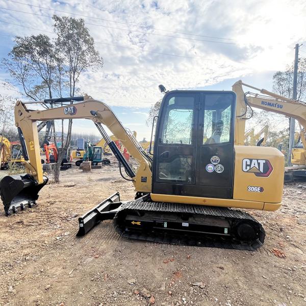 Cheap 306E Used CAT Excavators Caterpillar Second Hand Micro Digger 6ton for sale