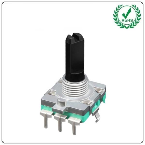 Cheap China Encoder Rotary Incremental Pulser Rotary Encoder Push Pull Switch Insulated Shaft 360 Degree Rotary Encoder Gray for sale