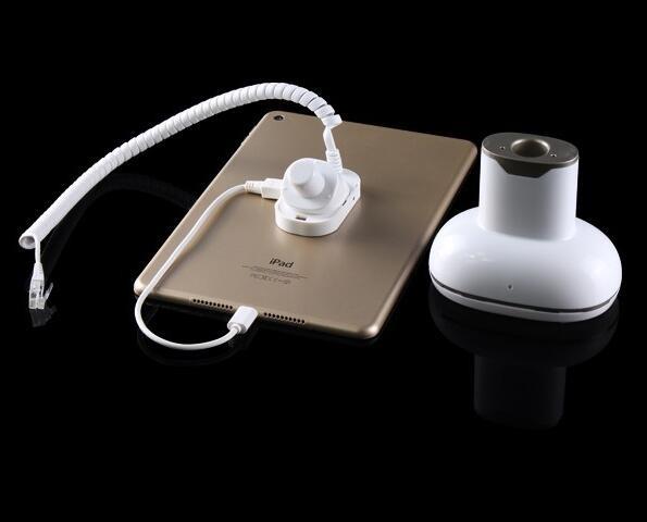 Cheap COMER anti-theft lock security display alarm devices for tablet computer with alarm sensor cord for sale