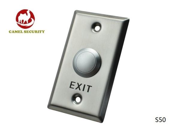 Cheap Mortise Mounted Spdt Door Exit Push Button Momentary Switch Waterproof 115 * 70 * 25mm for sale