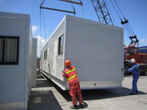 Energy Saving Prefab Modular Homes Custom Color Comfortable Feeling