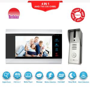 Best Security system door bell camera video 7 Inch TFT LCD with CE FCC ROHS Certification video Intercom sets wholesale