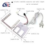 Large Two Buttons Touch Sensor Switch with Bracket Easy Installation DC12V