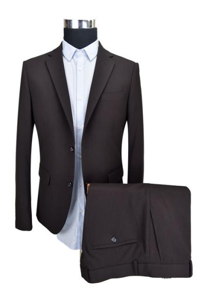 Cheap Perfect Black 2 Piece Suit Mel Adults Office Worker Business OEM Service for sale