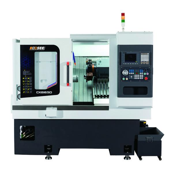 Cheap Automatic High Accuracy Cnc Lathe Machine Small lathe cnc machine for Metal Working Slant bed structure for sale