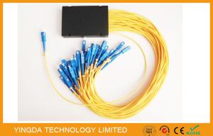 China 1:16 Fiber Optic Plc Splitter Box, Optical Fiber Splitter Module g657a2 Corning Fiber Cable on sale