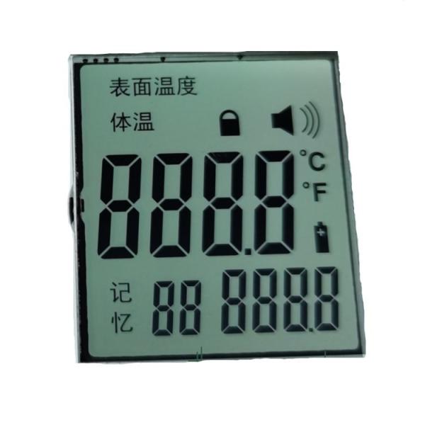 Cheap RGB TN LCD Segment Display For Infrared Thermometer for sale