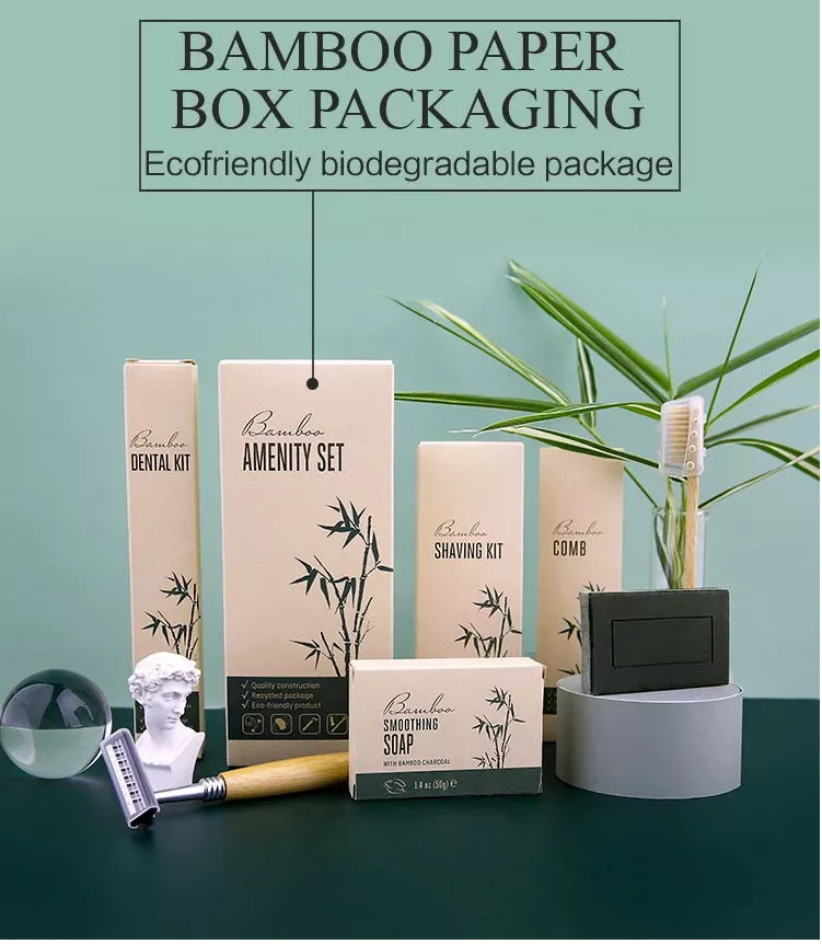 Disposable Eco Friendly Hotel Amenities , Luxury Hotel Toiletries Kit Toothbrush Shower Gel Shampoo