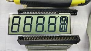 Best Chinese Manufacturer TN 7 Segment LCD Display Monochrome Transimissive Module Transparent Character For Thermostat wholesale