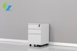 China Office 3 Drawer Lock Filing Cabinets Mobile Pedestal Under Desk on sale