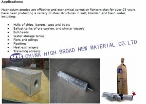 Best Prepackaged sacrificial anode cathodic protection 9D3 17D3 32D5 48D5 wholesale