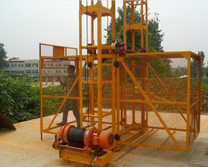 China SSE100 Construction Hoist For Building Construction / Building Elevator Capacity 1000kg 1ton on sale