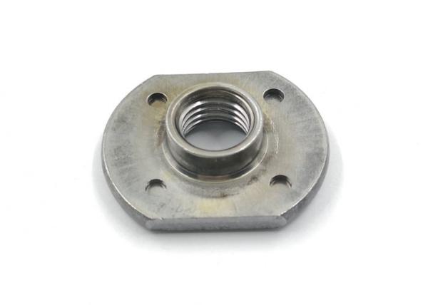 Cheap Plain Mild Steel T Weld Nuts with 4 Projection Points M6-M12 for Automobiles for sale