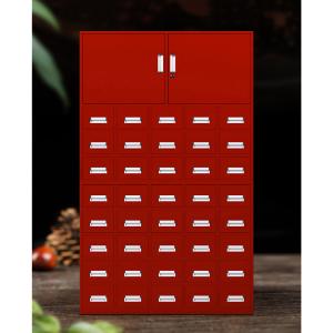 China 40 Drawers Steel Medicine Display Cabinets Chinese medicine cabinet storage multi-drawer herbal  cabinet on sale