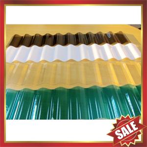 Best corrugated roofing pc sheet,polycarbonate corrugated sheet,roofing plastic sheet-great greenhouse and building cover! wholesale