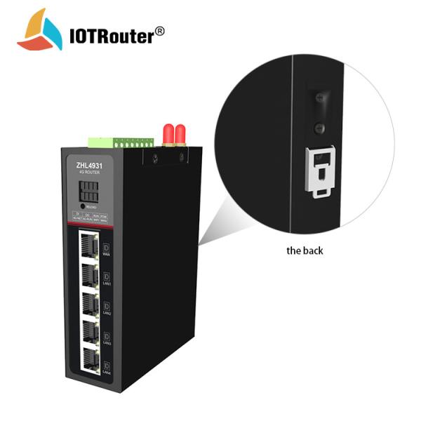 Long Range Wireless 4G WiFi M2M IOT Router for Device Monitoring with DI DO WAN