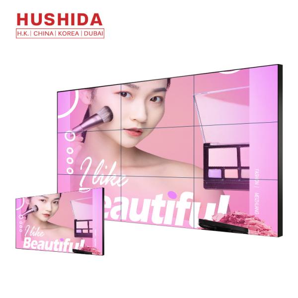 Cheap 65'' 4K LCD Video Wall 3840*2160 Wide Viewing Angle 60Hz DP Input / Output for sale