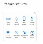 Smart Curtain Switch WiFi/Zigbee Voice Control Google Assistant Smart EU