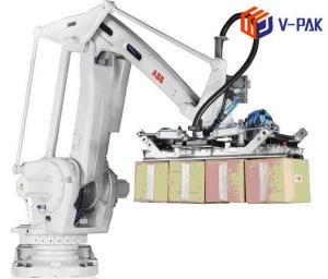 China Fast Speed Robotic Case Packer , Durable Automated Robot Packing Machine on sale