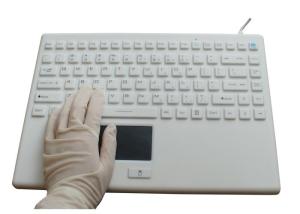 Best Taiwan Seal Rugged Wireless Keyboard With Touchpad , Laptop Cleanable Keyboard wholesale