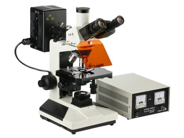 Cheap Plan Achromatic Objective Reflected Fluorescence Microscope Fine Focus System for sale