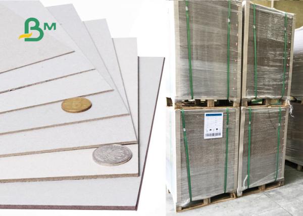 Cheap 100% Recyclable Materials 2.5mm Thick Grey Book Binding Board for sale