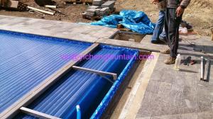 Best SGS Inground Automatic Pool Control System Polycarbonate Covers With 4 Colors wholesale