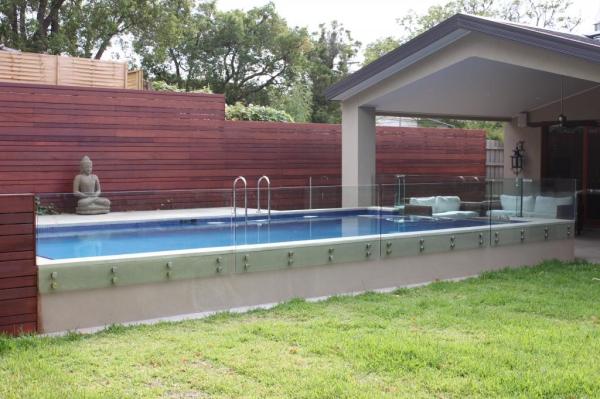 Cheap Dark Green Flat 8mm Semi Frameless windows and another parts of building for sale
