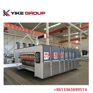 China YIKE GROUP Speed 150pcs/Min Fully Automatic 415V 440V Flexo Printer Slotter Machine on sale