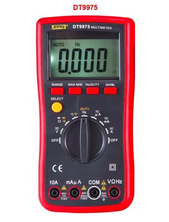 Cheap True RMS 6000 Count Portable Digital Multimeter , Auto Range Digital Multimeter for sale