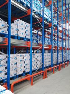 China High density pallet shuttle storage system SS400/Q235B steel on sale