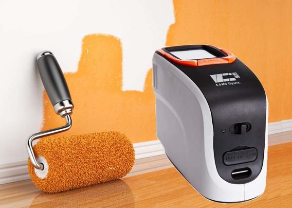 Cheap UV Light Source Paint Color Meter , Display Color Analyzer Digital Sample Testing for sale