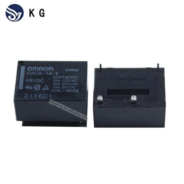 Cheap G5CA-1A-E-12VDC Omron Electronics DIP 24VDC 48VDC 100VDC Power Relay 8A 4 Pins for sale
