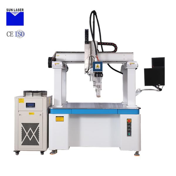 Cheap External Water Cooling 2000W 3000W Fiber Laser Galvanometer Welding Machine for Prismatic Battery Case Sealing for sale