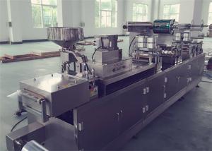 High Output Blister Pack Machine PLC Control Servo Double Drive Strucyure
