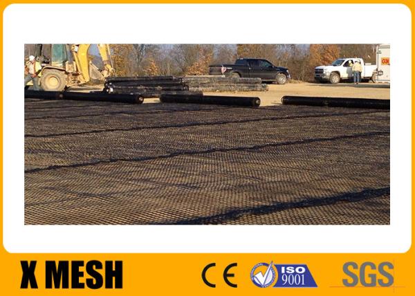 Cheap 4x50m Plastic Mesh Netting Airport Runways PP Geogrid for sale