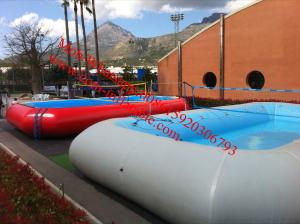 China large inflatable water pool toys inflatable pvc swimming pool inflatable pool mattress on sale