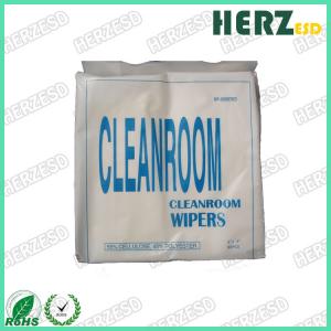 Best 1009S 1009D Clean Room Wipes / Lint Free Microfiber Cloth Weight 120g-180g wholesale