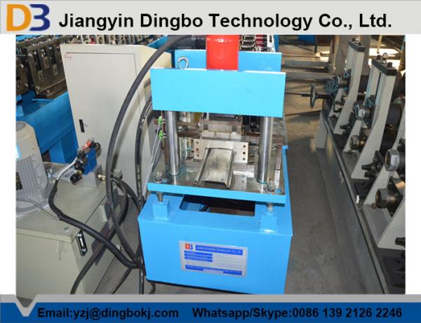 Cheap PPGI Shutter Door Roll Forming Machine / Rolling Shutter Machine 0.3mm-0.6mm Thickness for sale